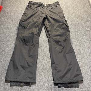 Empyre Snow Pants Womens Medium Black Technical Waterproof Ski Snowboard Cargo